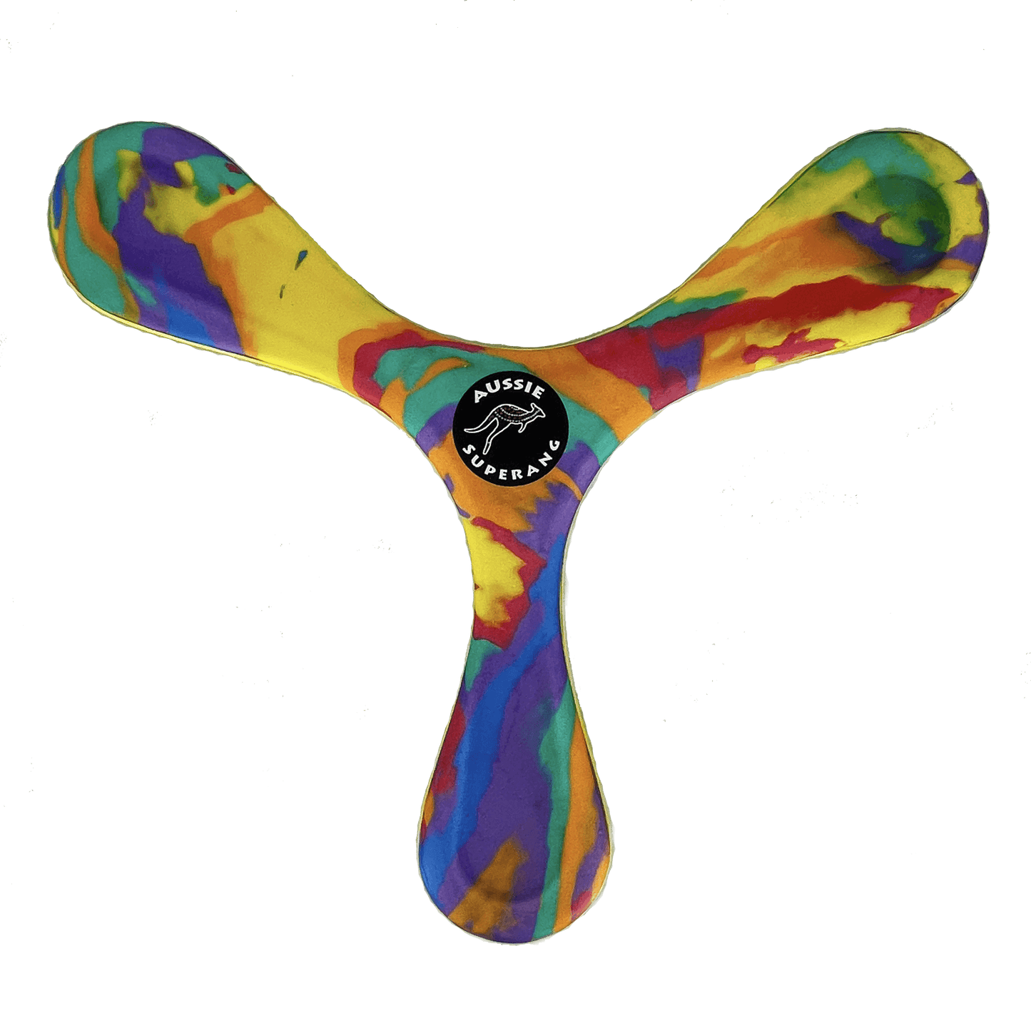 Aussie Outdoor Superang the multicoloured foam and plastic boomerang