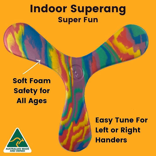 Indoor Superang - Foam Boomerang